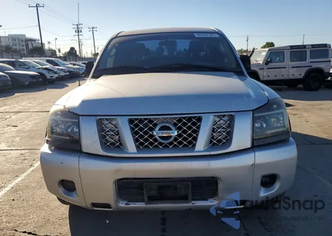 2008 Nissan Titan Xe z USA, uszkodzony, nr VIN 1N6AA06A28N322829
